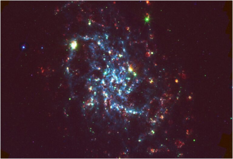 Multi-Spectral Imagery of the Multi-phase ISM in M33